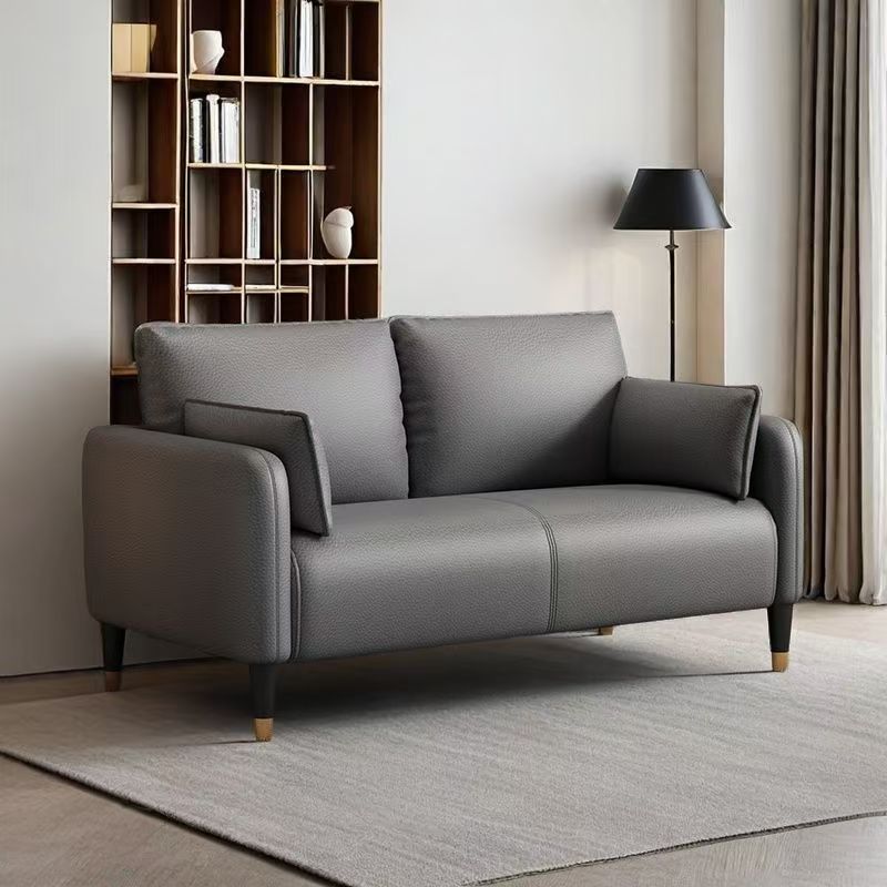 北欧小户型客厅卧室出租房公寓双人三人服装店休息区接待沙发轻奢